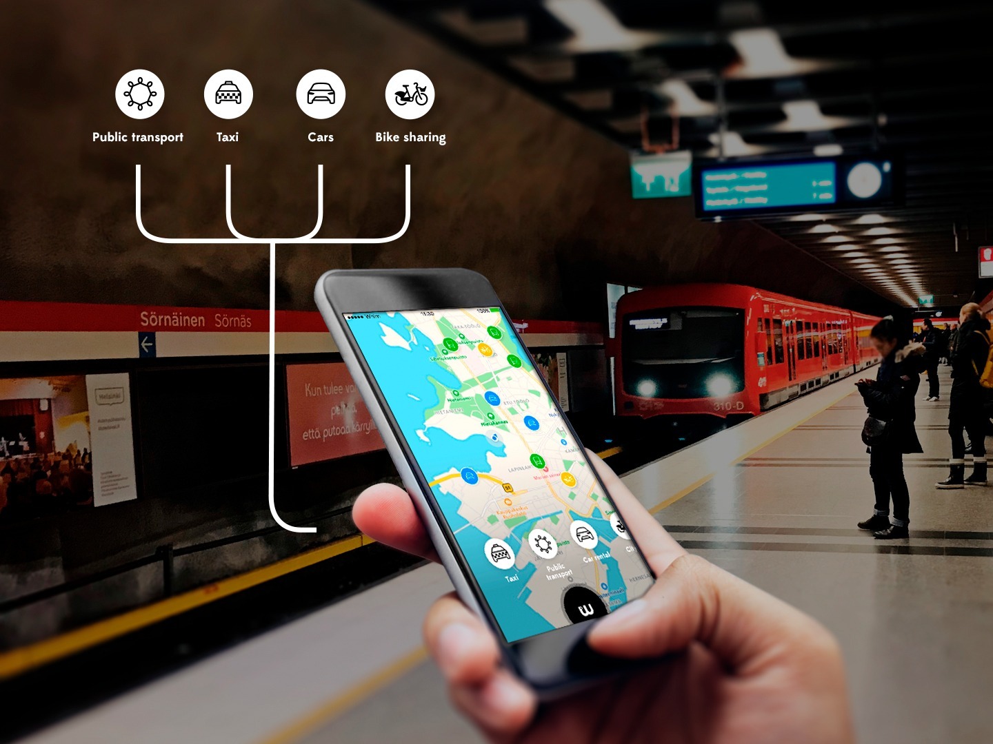 Dashboard de operação de mobilidade