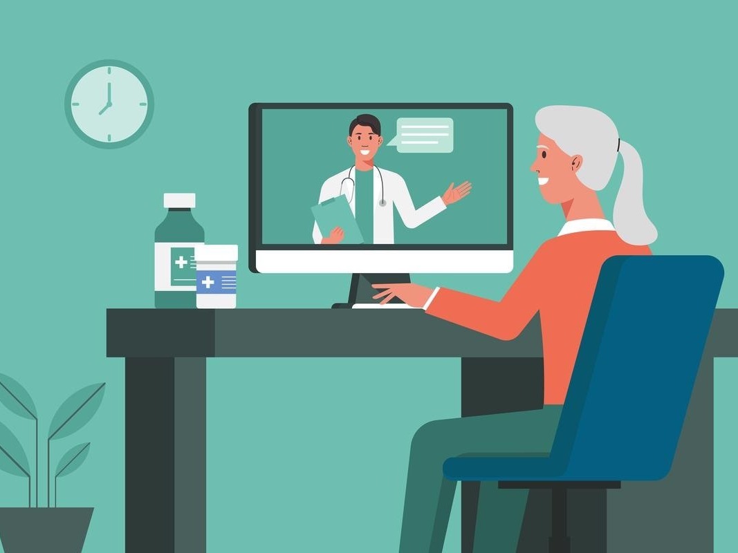 Interface do sistema de telemedicina